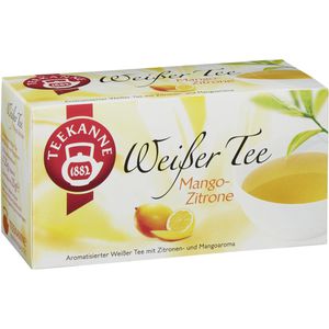 Tee Teekanne Weißer Tee Mango-Zitrone