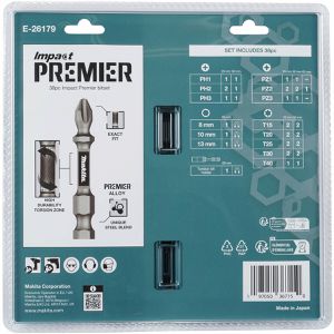 Produktbild für Bitset Makita Impact Premier, E-26179
