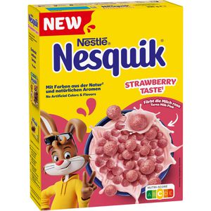 Cornflakes Nesquik Strawberry Taste, 330 g