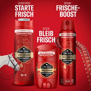 Produktbild für Duschgel Old-Spice Epic Legend 3in1