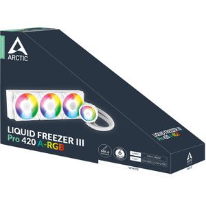 Produktbild für CPU-Kühler Arctic Liquid Freezer III Pro 420 A-RGB, PWM