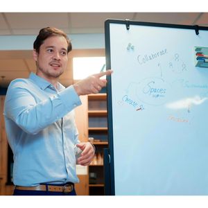 Produktbild für Moderationstafel Legamaster 7-210410, Multiboard, mit Rollen