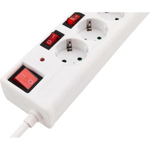 Produktbild für Steckdosenleiste McPower 1300501, mit 1,5m Kabel