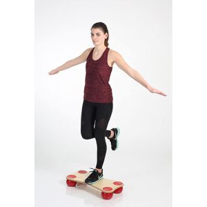 Produktbild für Balance-Board Togu Balanza Ballstep mini, aus Holz