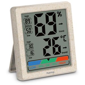 Produktbild für Thermo-Hygrometer Hama 00222227, Ponza, digital