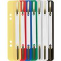 Heftstreifen Leitz 3710-00-99, 35 x 158mm farbig sortiert, aus Kunststoff, 250 Stück