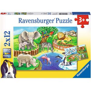 Puzzle Ravensburger 07602, Tiere im Zoo