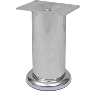 Möbelfuß vidaXL 242158, silber, Metall