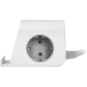 Produktbild für Tischsteckdose Orno AE-13249, mit 1,4m Kabel