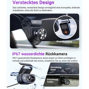 Produktbild für Dashcam Vantrue Sonnet 1 Pro Max, Auto