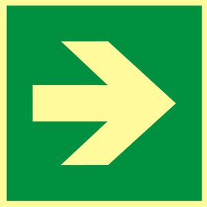 Hinweisschild Abtec ISO 7010 E005, Kunststoff