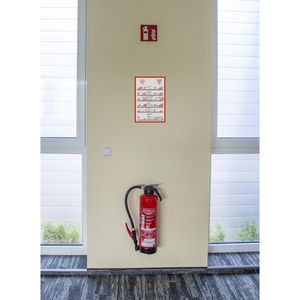 Produktbild für Hinweisschild Abtec Kunststoff