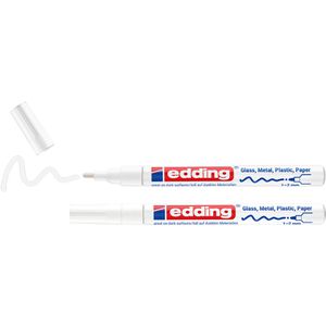 Lackmarker Edding 751, wasserfest & permanent, weiß