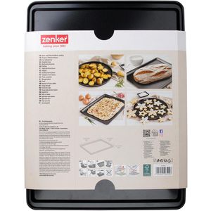 Produktbild für Backblech Zenker Black Metallic Plätzchenblech, aus Stahlblech