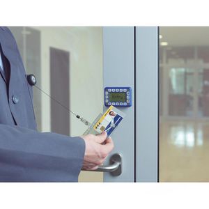 Produktbild für Kartenhalter Durable 8224-19, Hartplastik