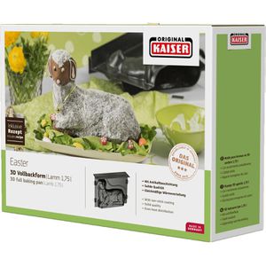 Produktbild für Backform Kaiser 3D-Maxi-Osterlamm, Osterbackform, aus Stahl