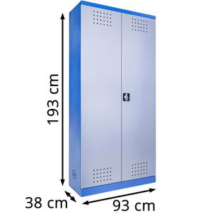 Produktbild für Umweltschrank Güde Typ I, 40690, lichtgrau