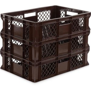 Produktbild für Eurobox Alpha-Paletten braun, 29 Liter, lebensmittelecht