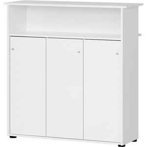 Produktbild für Empfangstheke Möbelpartner Serie 400, weiß