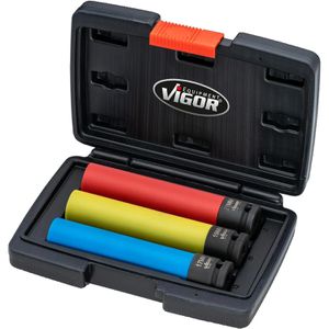 Produktbild für Steckschlüssel Vigor V5933/3, 3-teilig