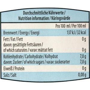 Produktbild für Eistee Durstlöscher Mango