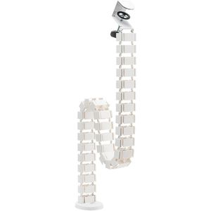 Kabelführung LogiLink KAB0093, zum Anklemmen, weiß