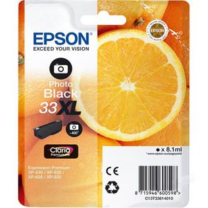 Tinte Epson 33XL C13T336140 Orange, Foto schwarz
