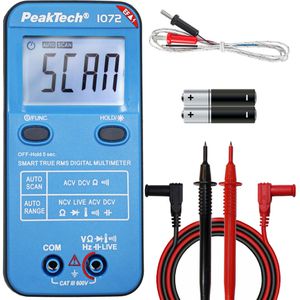 Produktbild für Multimeter PeakTech P 1072, digital, True RMS