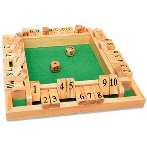 Produktbild für Würfelspiel Noris 606108013, Deluxe Shut the Box