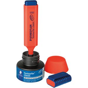 Produktbild für Nachfülltusche Staedtler Textsurfer 48864-2, rot