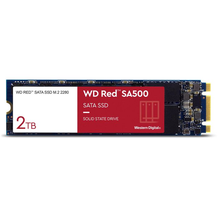 WesternDigital Festplatte WD Red SA500 WDS200T1R0B, M.2 2280 