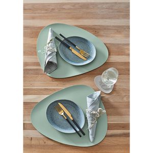 Produktbild für Platzset Zeller 27054, abwischbar, aus Kunstleder