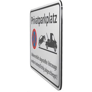 Produktbild für Parkplatzschild SafetyMarking aus Aluminium