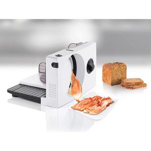 Produktbild für Allesschneider Unold Curve White, elektrisch, 100W