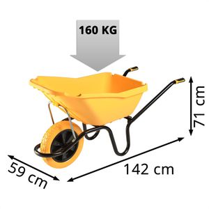 Produktbild für Schubkarre Haemmerlin Pick up 305122605, 110 Liter