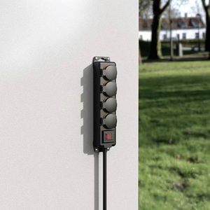 Produktbild für Steckdosenleiste Hama 223063, mit 2m Kabel