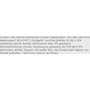 Produktbild für Reiswaffeln Edeka Herzstücke Salz Caramel