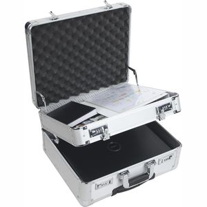 Produktbild für Pilotenkoffer Alumaxx Challenger 45150, silber, 25 Liter