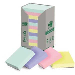 Haftnotizen Post-it Recycling Notes, pastell