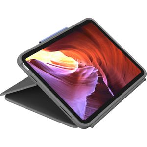 Produktbild für Tablet-Hülle Logitech Rugged Folio, 920-011200, grau