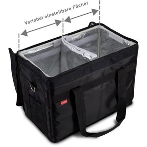 Produktbild für Kühltasche achilles AD325, schwarz, faltbar