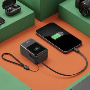 Produktbild für Powerbank Hama Power Pack Roll Up, 10000mAh