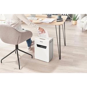 Produktbild für Aktenvernichter Leitz 8091 IQ 8X Protect Premium, weiß