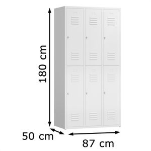 Produktbild für Spind ClassiX X-520230, lichtgrau