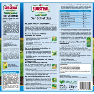 Produktbild für Rasensamen Substral Der Schattige