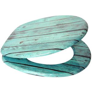 Produktbild für WC-Sitz Sanilo Lumber A685276, oval, aus Holz