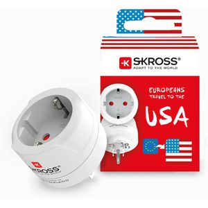 Reiseadapter SKROSS Europe to USA
