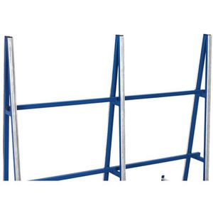 Produktbild für Plattenwagen VARIOfit sw-1306, Gummireifen