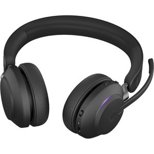 Produktbild für Headset Jabra Evolve2 65 MS Teams, mit Ladestation