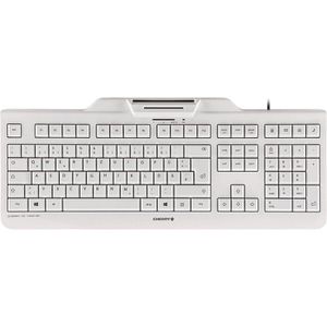 Cherry Tastatur – Chipkarten-Reader, USB mit KC 1000 AG lichtgrau, SC, Böttcher